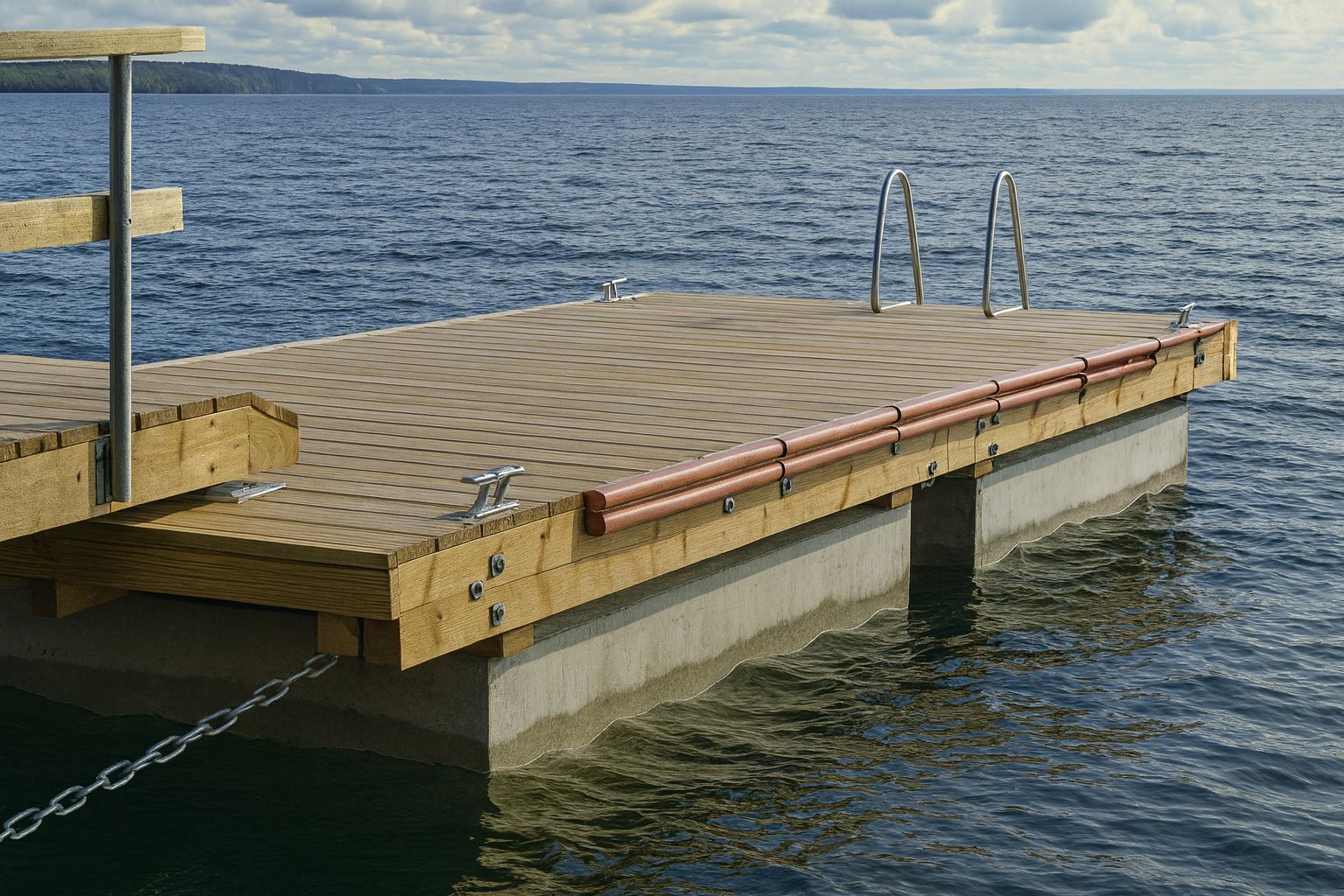 Защита пирсов и гидрофобизация гидротехнических сооружений